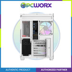 DarkFlash C285P V2 TG Dual Chamber Luxury ATX Casing Black/White