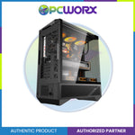 DarkFlash DY460 Dual-chamber TG ATX/M-ATX Casing Black/White