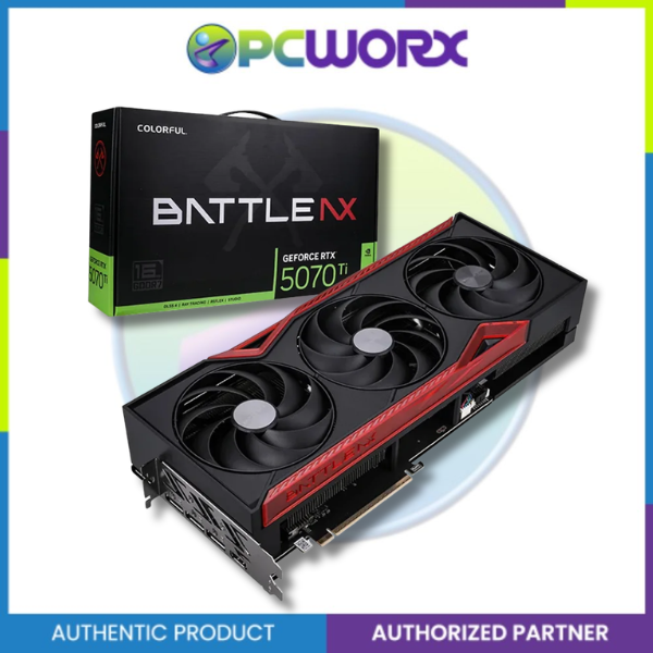 COLORFUL GeForce RTX™ 5060 Ti Battle AX DUO 16GB GDDR7 Graphics Card