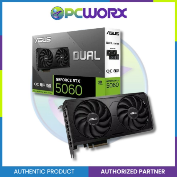 ASUS Dual GeForce RTX 5060 EVO OC 8GB GDDR7 Graphics Card – DUAL-RTX5060-O8G-EVO