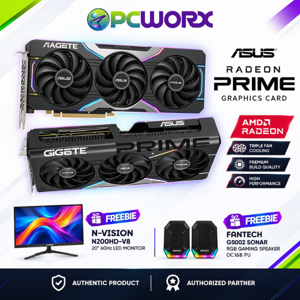 Gigabyte Radeon RX 9060 XT GAMING OC 16GB GDDR6 Graphics Card – GV-R9060XTGAMING-OC-16GD