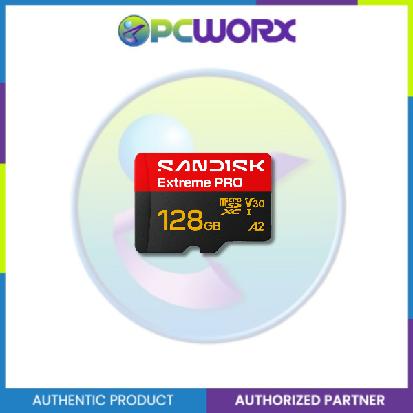 SanDisk SDSQXCJ-128G-GS6MA 128GB Extreme PRO microSDXC UHS-I Memory Card – Up to 250MB/s Read, 120MB/s Write
