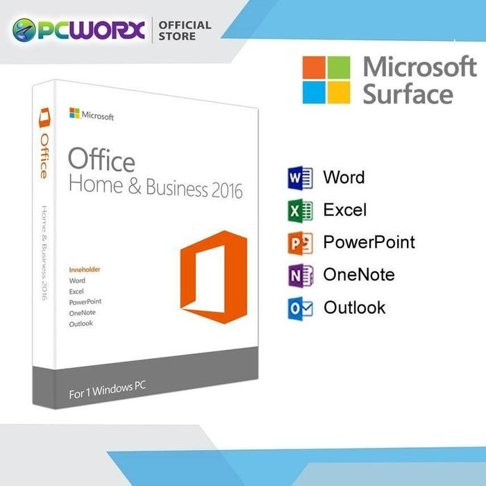 Microsoft Office Home and Business 2016