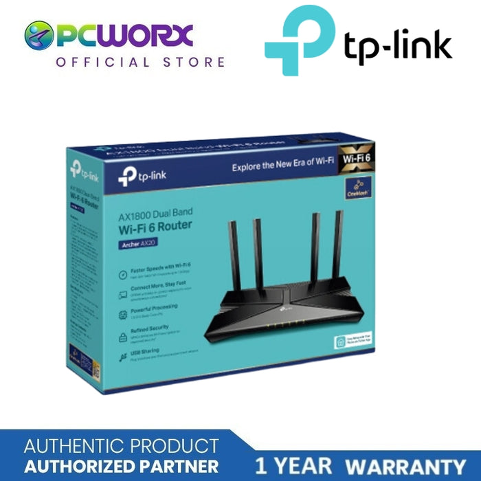 TP-Link Archer AX53 AX3000 Dual-Band Wi-Fi 6 Router