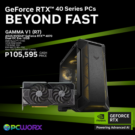 Asus NVIDIA® GeForce RTX™ 4070 Dual OC Evo 12GB GDDR6X - GAMMA V1