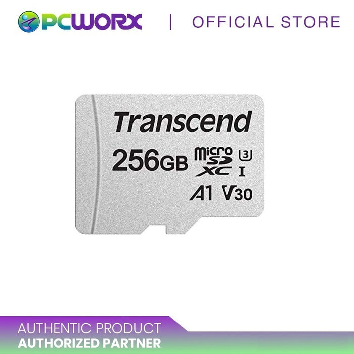 Transcend 256GB MicroSDXC/SDHC 300S Memory Card (TS256GUSD300S-A)