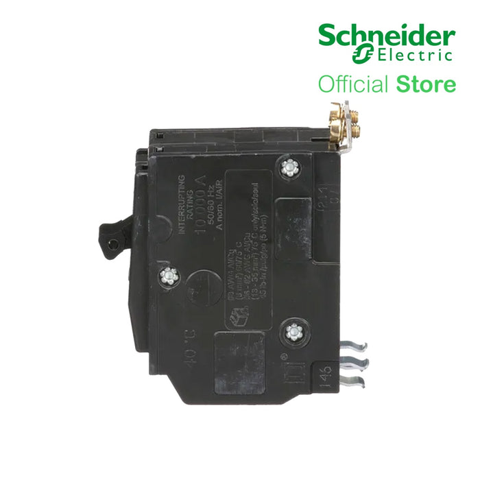 Schneider QOB UL 2-Pole 60A Bolt-On Miniature Circuit Breaker 120/240V 10kAIC QOB260