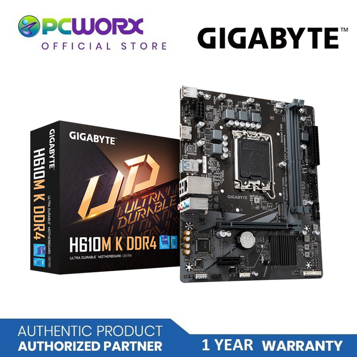 GIGABYTE GA-H610M-K DDR4 LGA1700 m-ATX| Gigabyte Motherboard