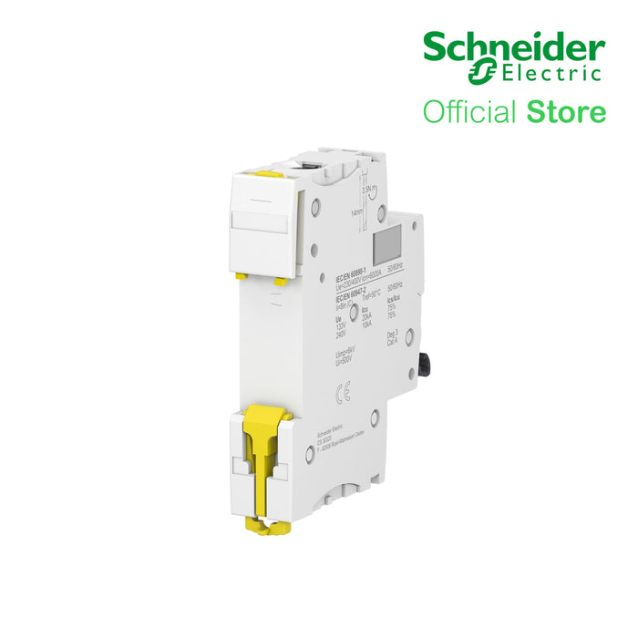 Schneider Acti9 IEC, 1-Pole 32A DIN-Rail Type Circuit Breaker 230/400V 10 KAIC (A9F74132)