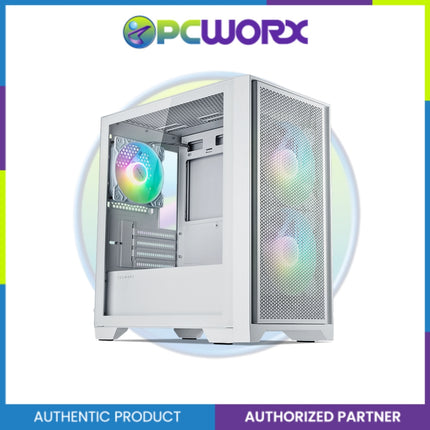 Tecware Neo M2 2x 140mm aRGB + 120mm mATX Casing White