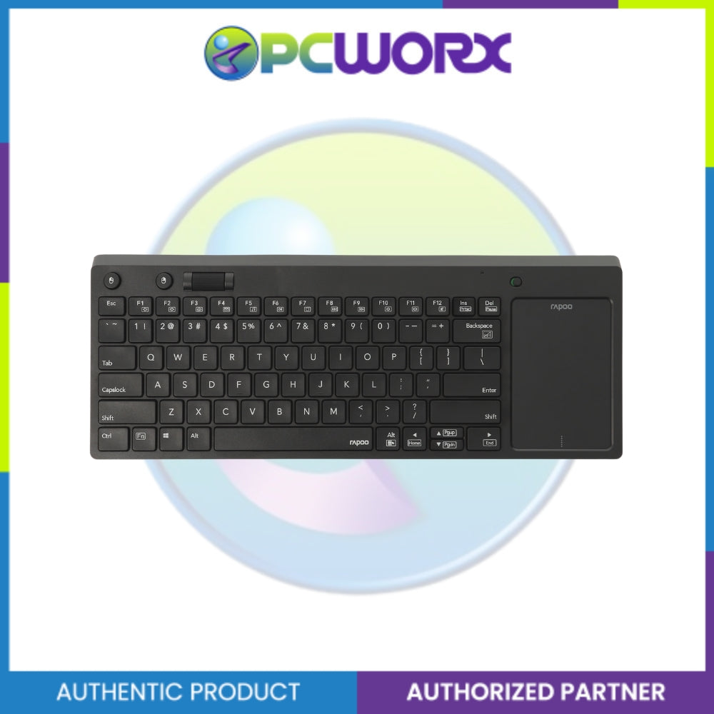 Rapoo K2800 Wireless Touch Keyboard Black