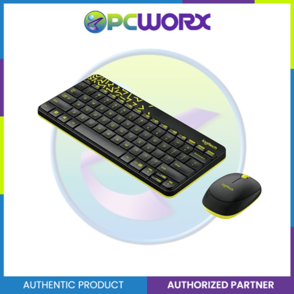 Logitech MK240 Wireless Keyboard and Mouse Black