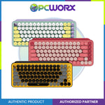 Logitech POP KEYS Wireless Mechanical Keyboard with Customizable Emoji Keys
