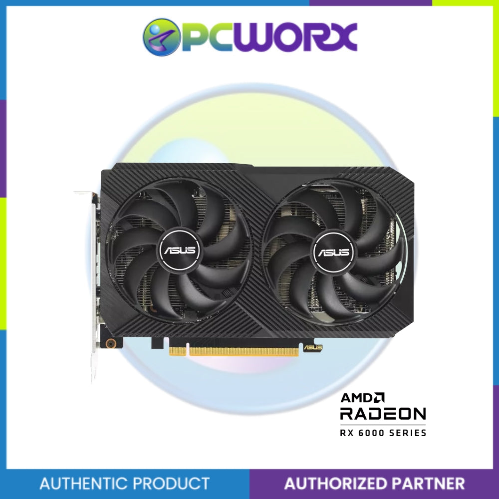 Asus DUAL-RX6500XT-O4G-V2 RX6500XT 4GB GDDR6 GPU