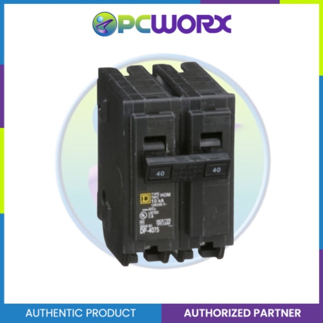 Schneider HOM240  MINIATURE CIRCUIT BREAKER 120/240V 40A