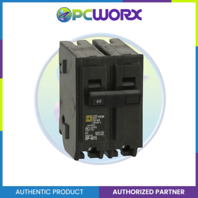 Schneider HOM250  MINIATURE CIRCUIT BREAKER 120/240V 50A