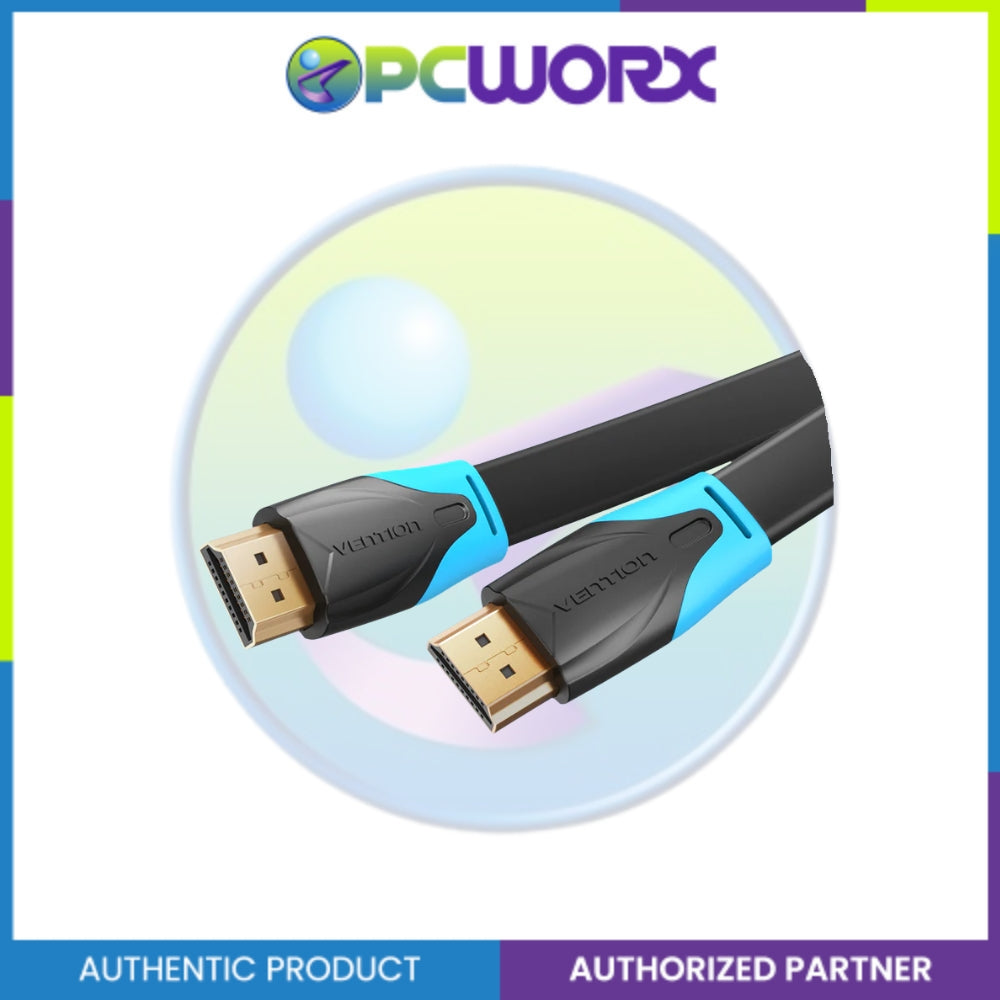 Vention VAA-B02-L150 4K@60Hz Male to Male Copper-Clad Steel Flat HDMI 1.5M
