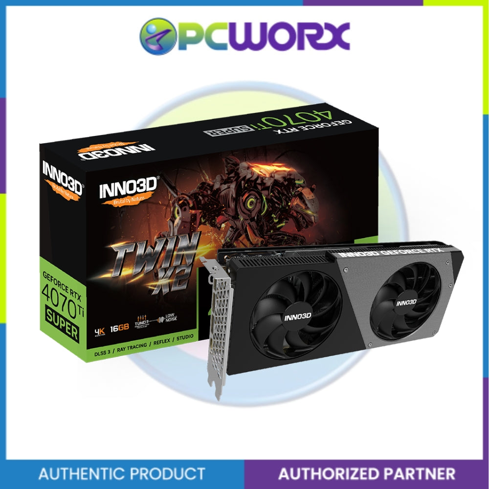 INNO3D NVIDIA® GeForce RTX™4070 TI N407S2-126X-186162N STWINX2 12GB 192Bit Graphics Card