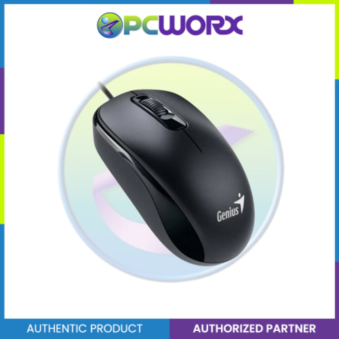 Genius DX-110 PS2 Full Size Optical Mouse in Different Colour