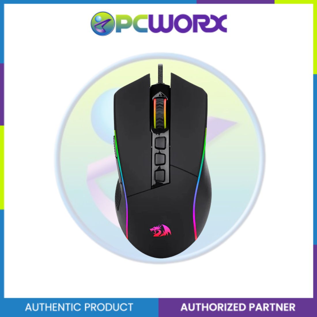 Redragon M812 PLANK RGB Wired Gaming Mouse