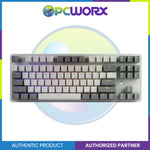 Tecware Phantom+ Elite 87-Keys RGB 3-Mode Mechanical Keyboard - White / Black
