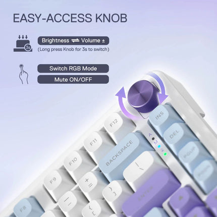 Redragon K673WBP RGB UCAL MAX Wireless Gaming Keyboard