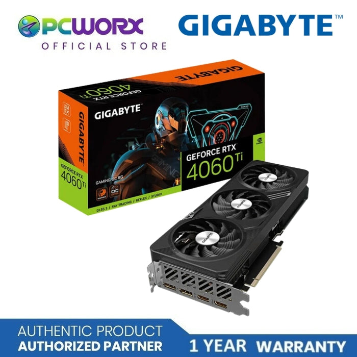 Gigabyte NVIDIA® GeForce RTX™ 4060TI Gaming OC 16GB GDDR6