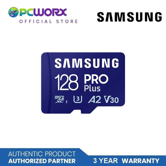 Samsung MB-MD128SA/APC 128GB | MB-MD512SA/APC 512GB MICRO SD PRO PLUS W ADAPTER SAMSUNG MICRO SD MEMORY CARD | Samsung 128GB MICROSD Memory Card