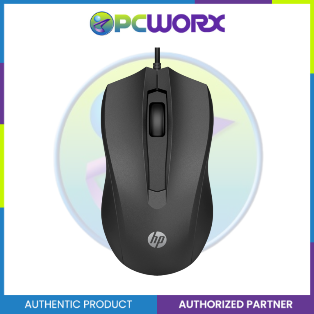 100 Mouse HP 100 Wired Mouse – PCWORX