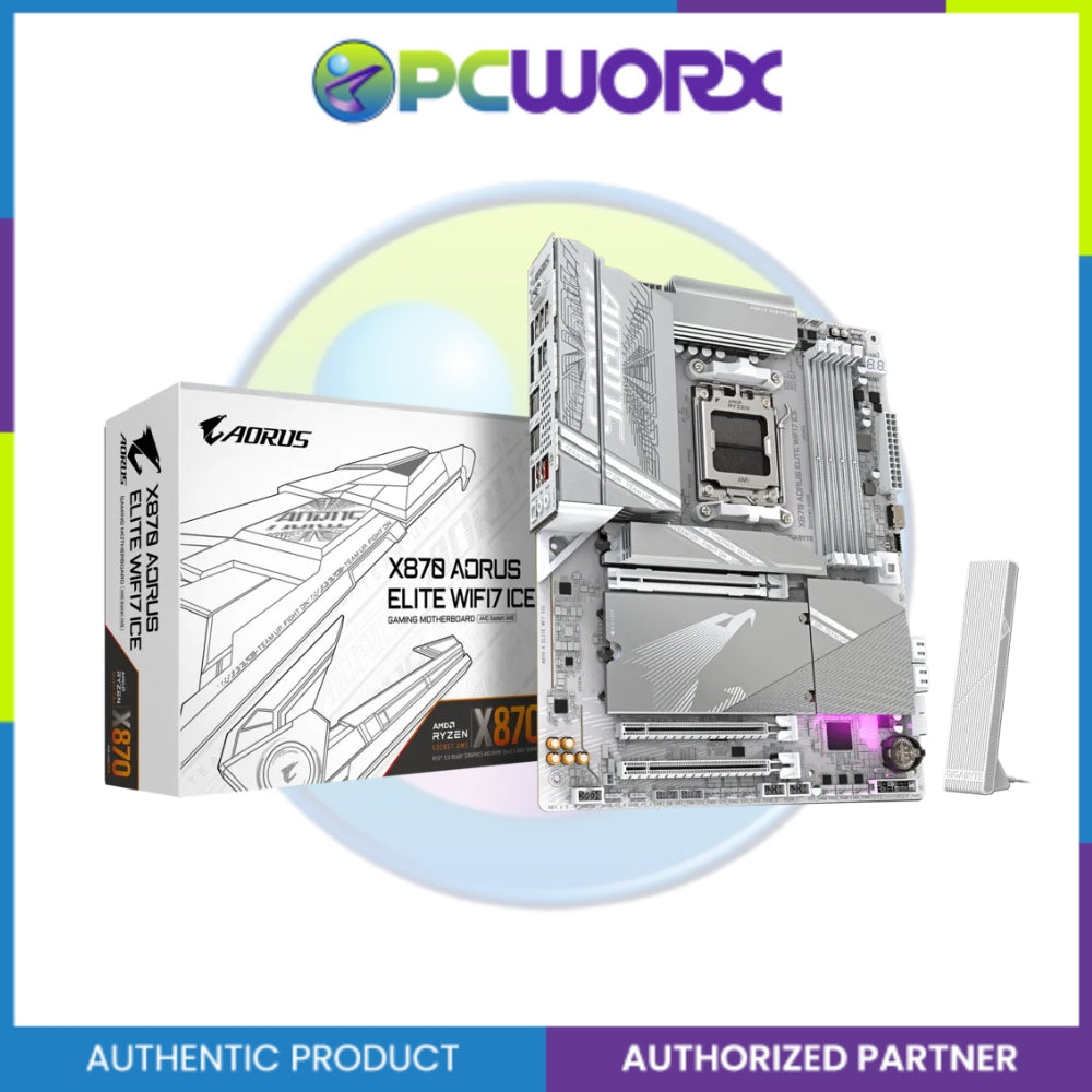 Gigabyte GA-X870-A-ELITE-WF7-ICE AM5 DDR5 ATX Motherboard