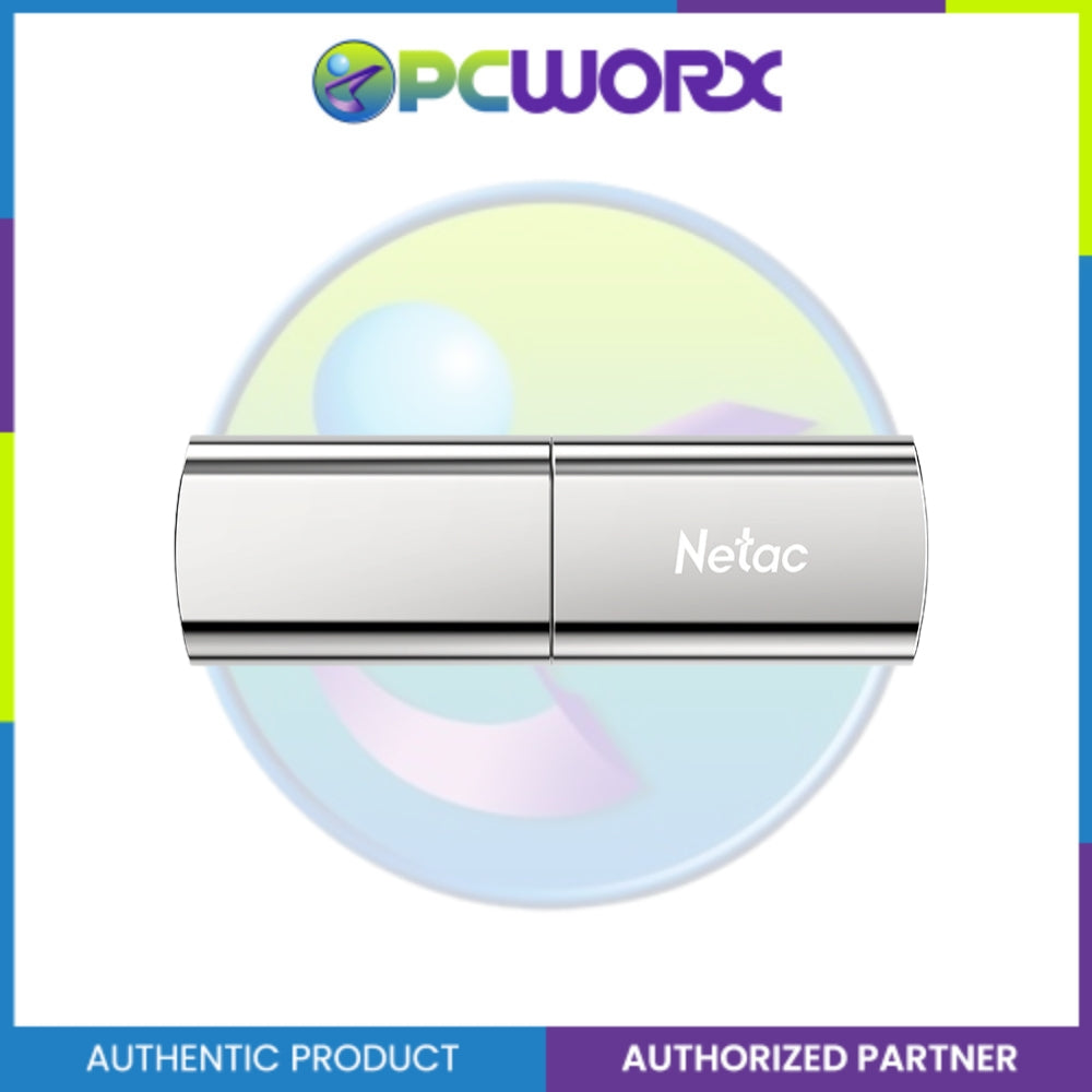 Netac NT03US2N-256G-32SL US2 USB3.2 256GB Solid State Flash Drive Silver