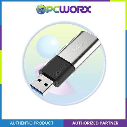 Netac NT03US2N-001T-32SL  US2 1TB USB3.2 Solid State Flash Drive Silver