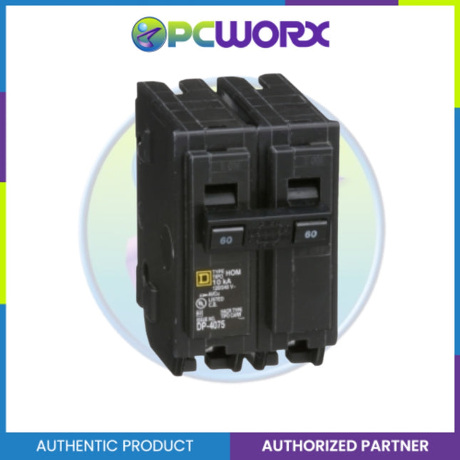 Schneider HOM260  MINIATURE CIRCUIT BREAKER 120/240V 60A