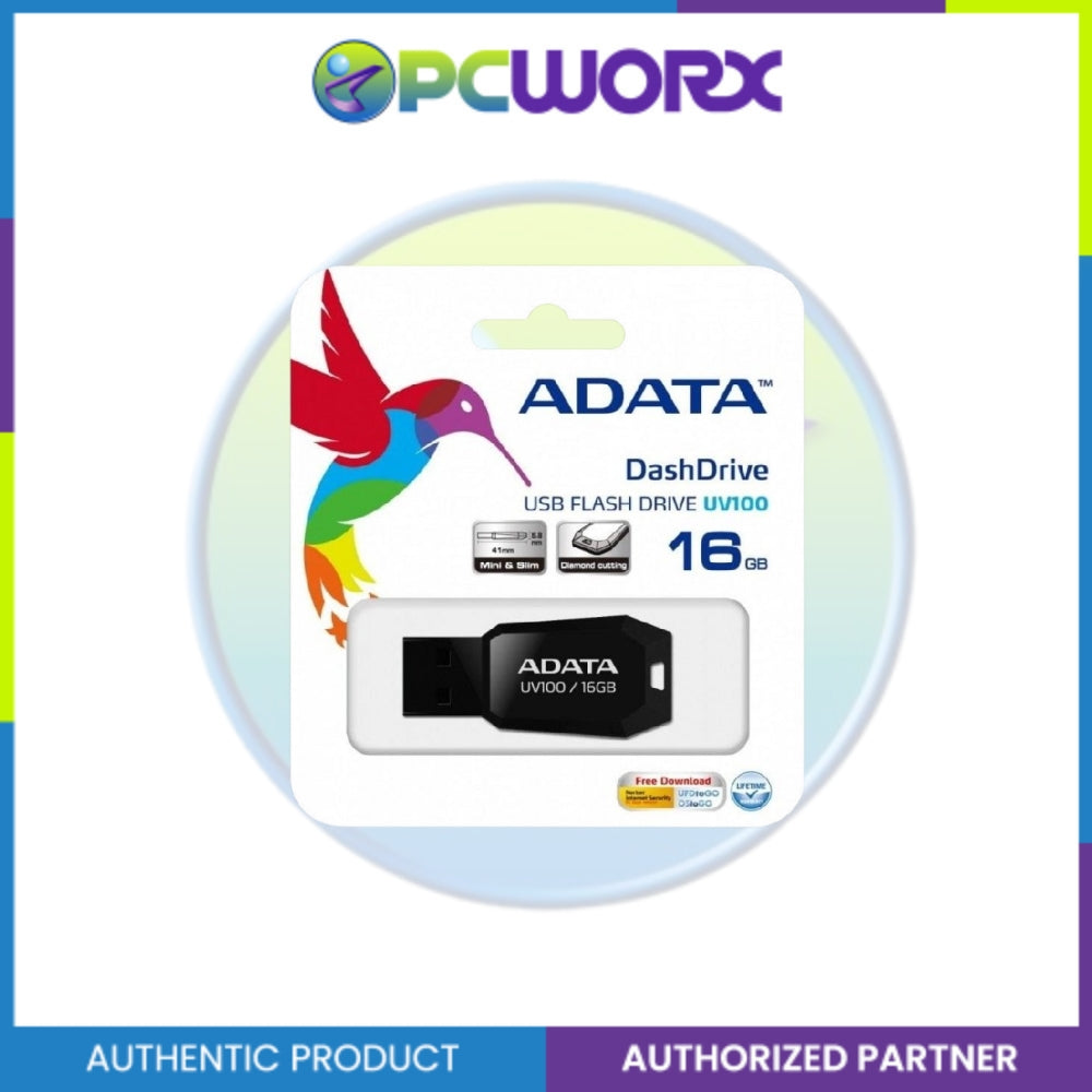 A-Data UV100 16GB Flash Drive Black