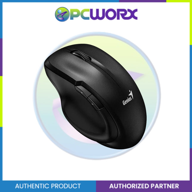 Genius Ergo 8200s Wireless Silent Mouse - Black | Chocolate | Purple | Iron Gray