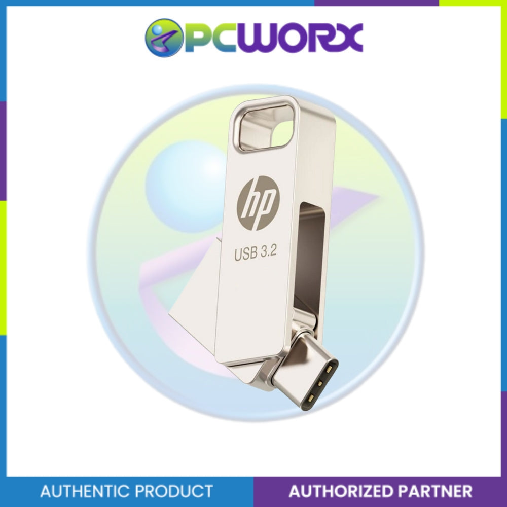 HP X206C USB 3.2 OTG Type C Flash Drives 32GB/64GB/128GB