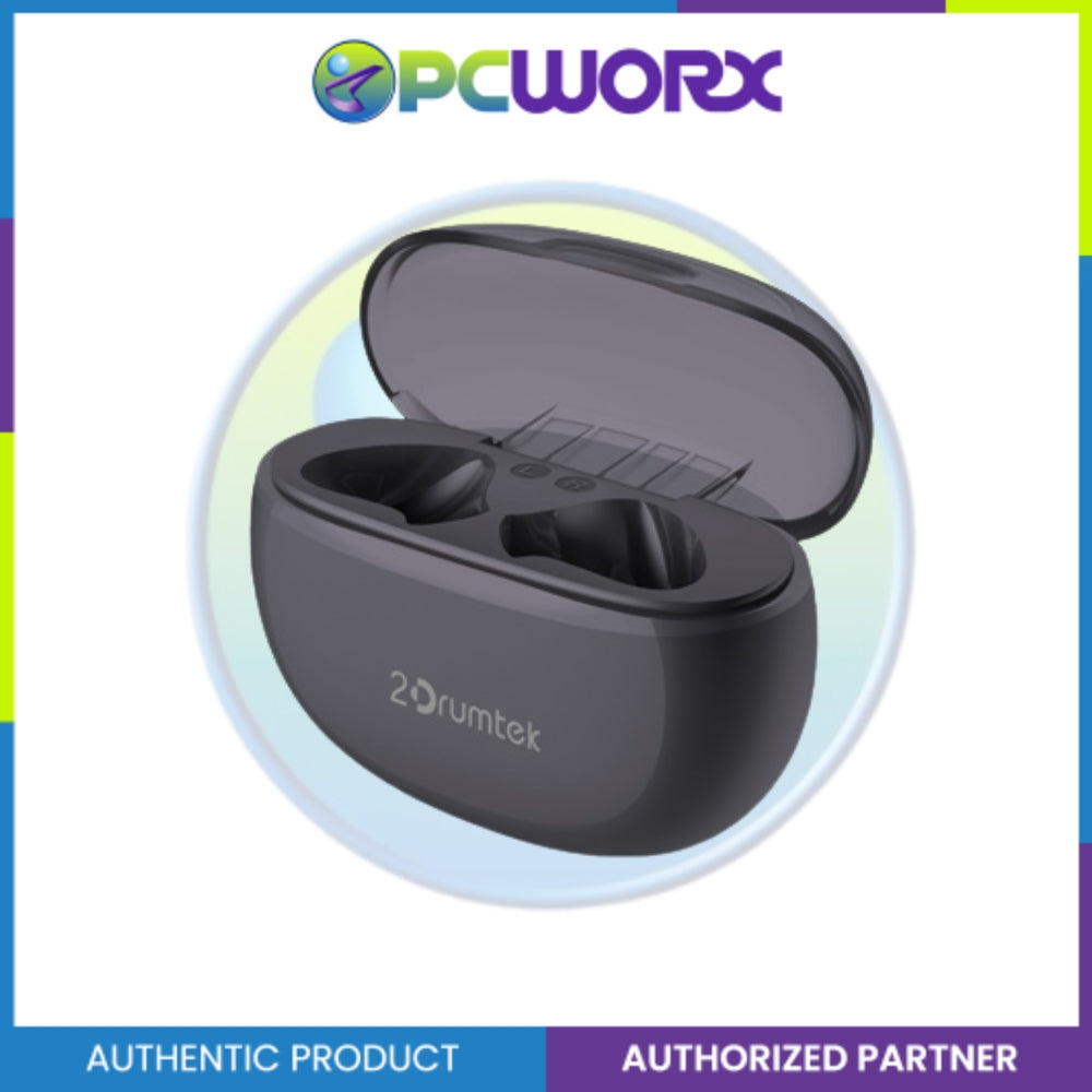 A4tech B20 2Drumtek True Wireless Earphone Ash Grey Bluetooth  v5.2 Wireless Earphone