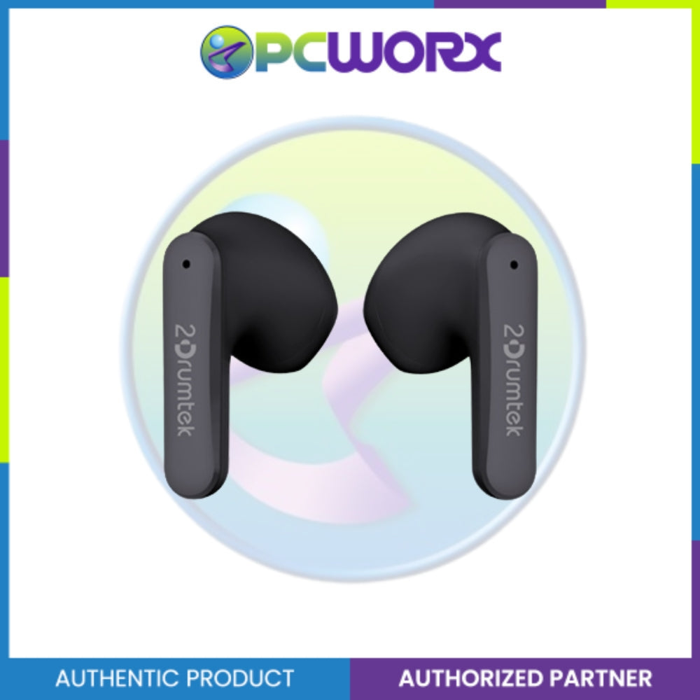 A4tech B20 2Drumtek True Wireless Earphone Ash Grey Bluetooth  v5.2 Wireless Earphone