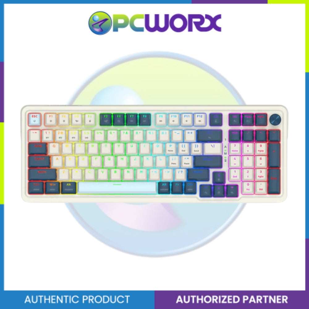 Redragon K686WB-RGB- EISA PRO Mechanical Keyboard Linear Red Switch Blue Himmel