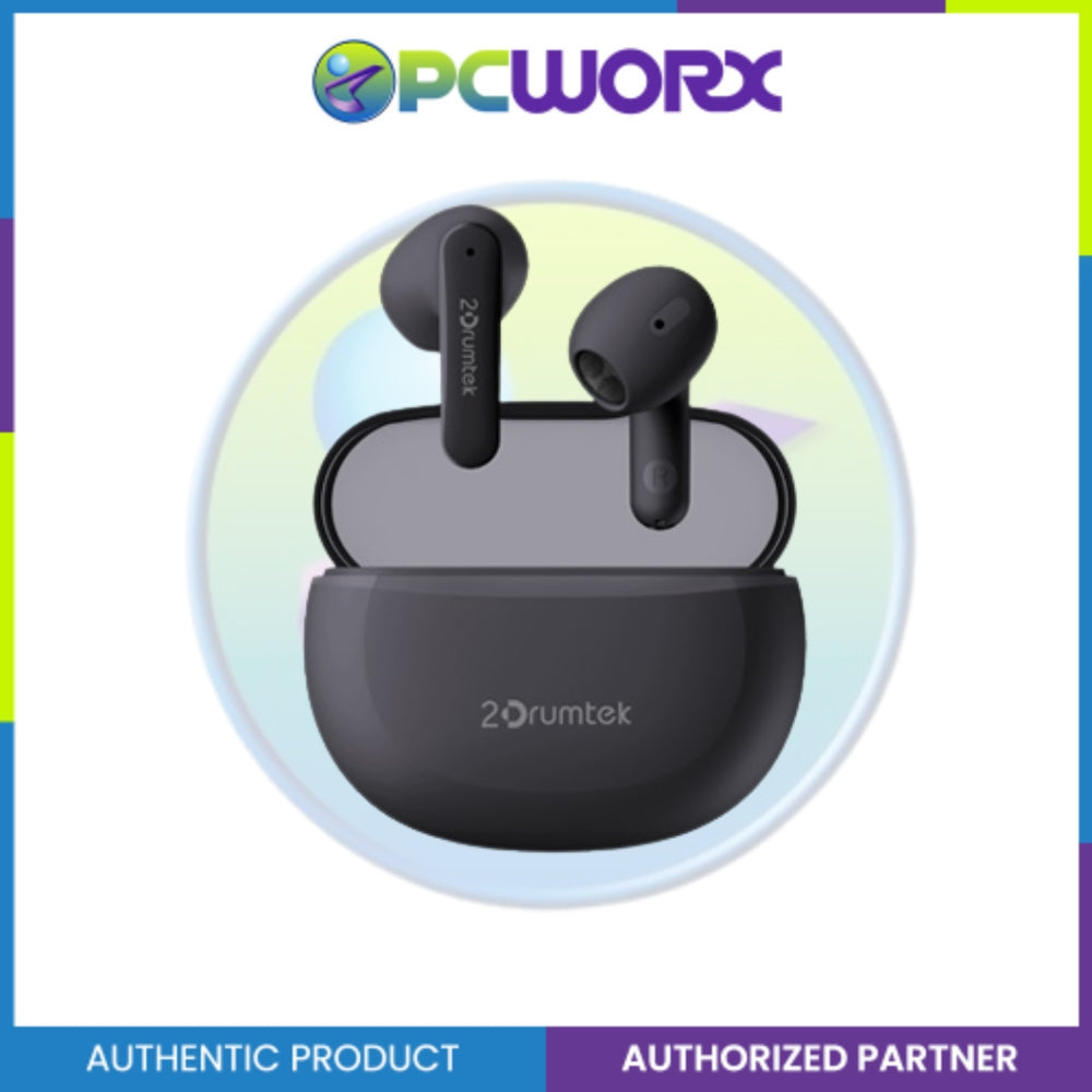 A4tech B20 2Drumtek True Wireless Earphone Ash Grey Bluetooth  v5.2 Wireless Earphone