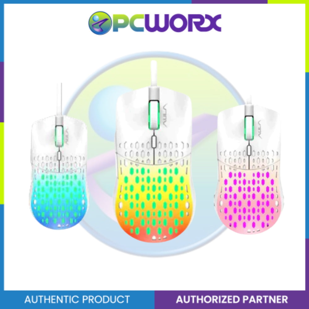 Aula S11 PRO with 6  Keys Wired Gaming Mouse Aula Mouse