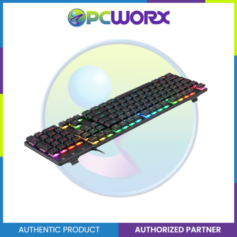 Redragon K589 Shrapnel RGB Gaming Keyboard - Blue Switch