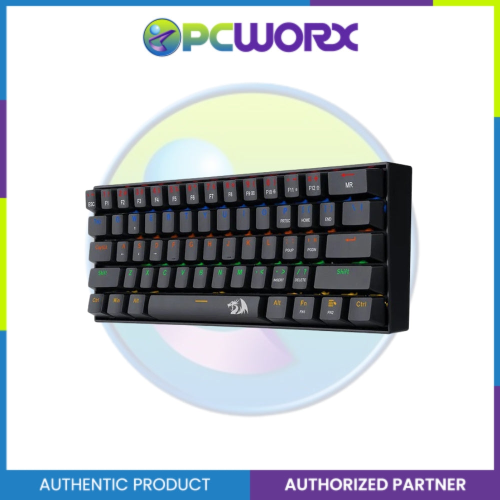 Redragon Lakshmi K606 Detachable Wire Mechanical Keyboard Red,Blue Switch