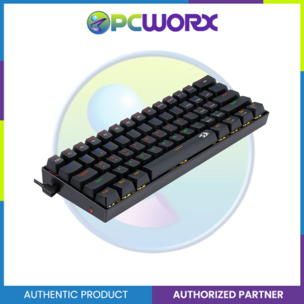 Redragon Lakshmi K606 Detachable Wire Mechanical Keyboard Red,Blue Switch