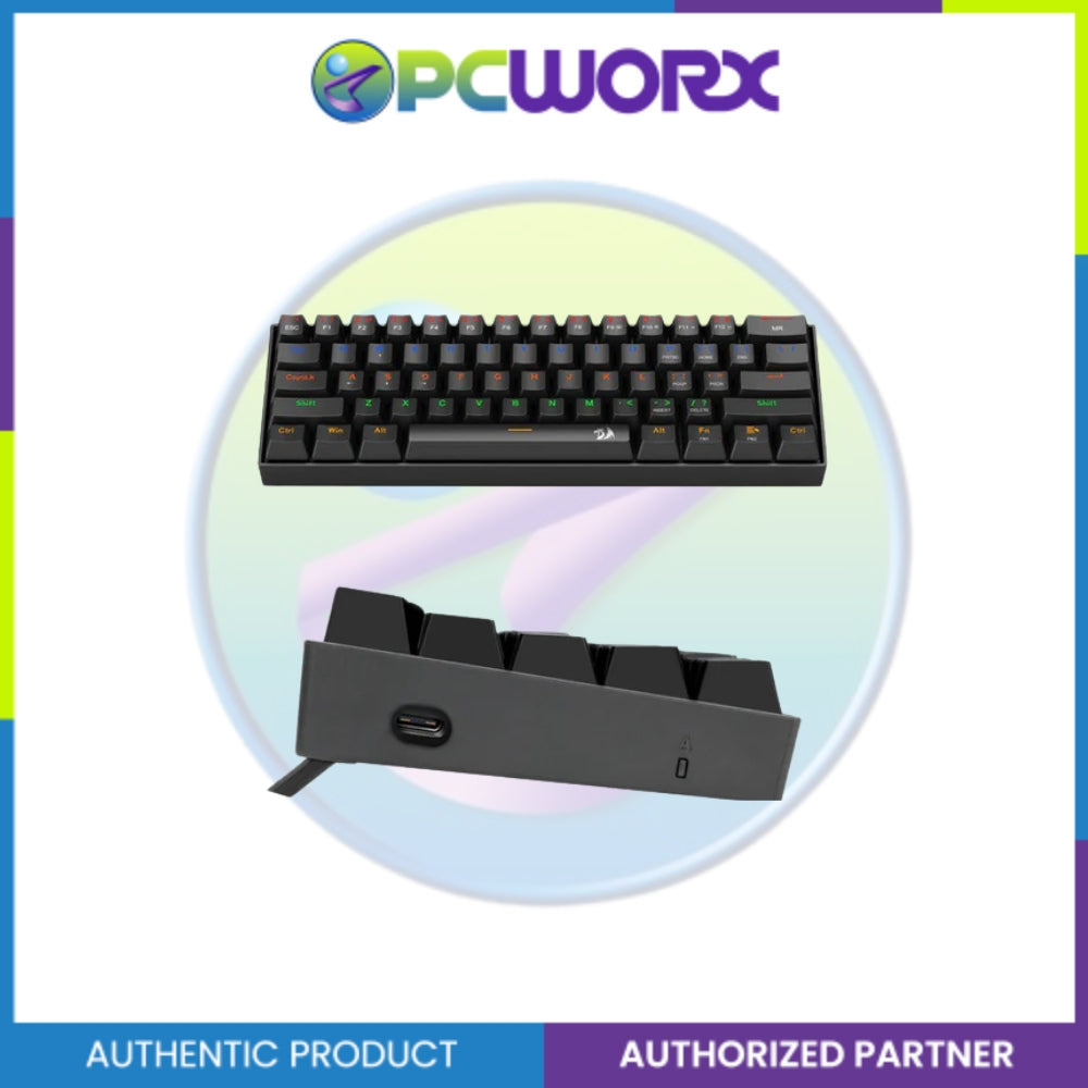 Redragon Lakshmi K606 Detachable Wire Mechanical Keyboard Red,Blue Switch