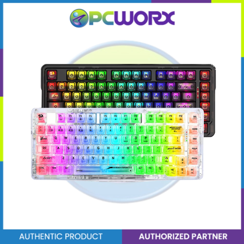 Redragon K649CT RGB ELF PRO Mechanical Keyboard Crystal