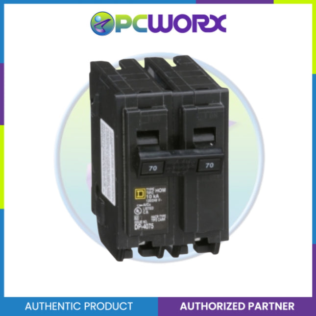 Schneider HOM270  MINIATURE CIRCUIT BREAKER 120/240V 70A