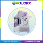 Tecware Infinity M mATX 3x 120mm aRGB Fans White