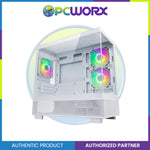 Tecware Infinity M mATX 3x 120mm aRGB Fans White