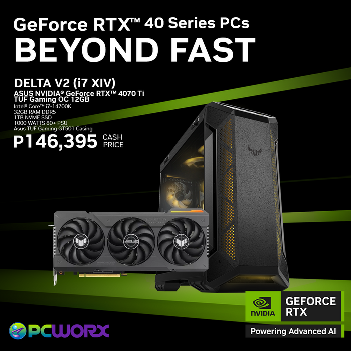 Asus NVIDIA® GeForce RTX™ 4070 Ti TUF Gaming OC 12GB GDDR6X - DELTA V2